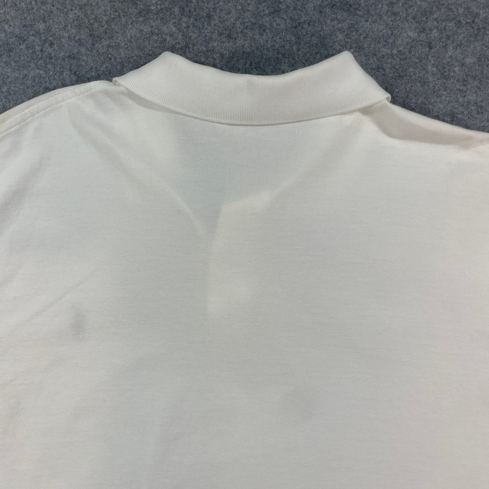 Polo Ralph Lauren Mens Polo Shirt 2XB White Short Sleeve - Picture 4 of 13